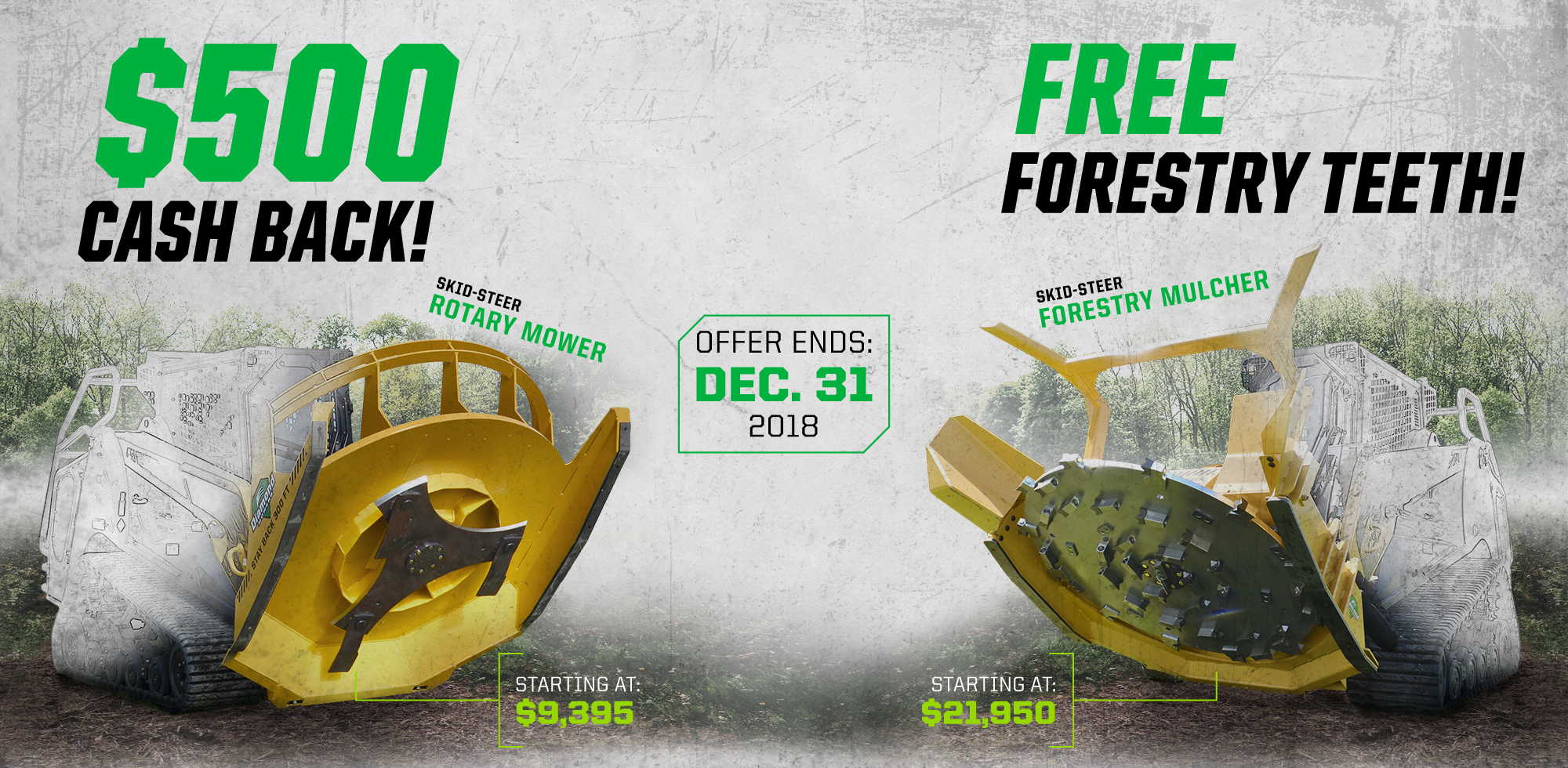 Skid-Steer Attachments Promotion