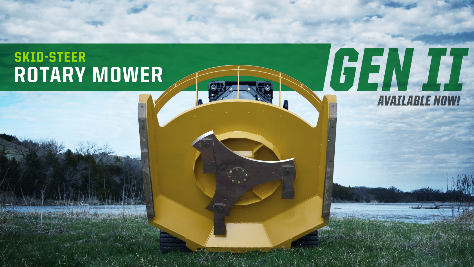 Gen II Skid-Steer Rotary Mower